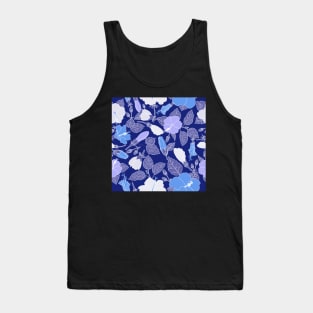 Very peri Hibiscus Tank Top